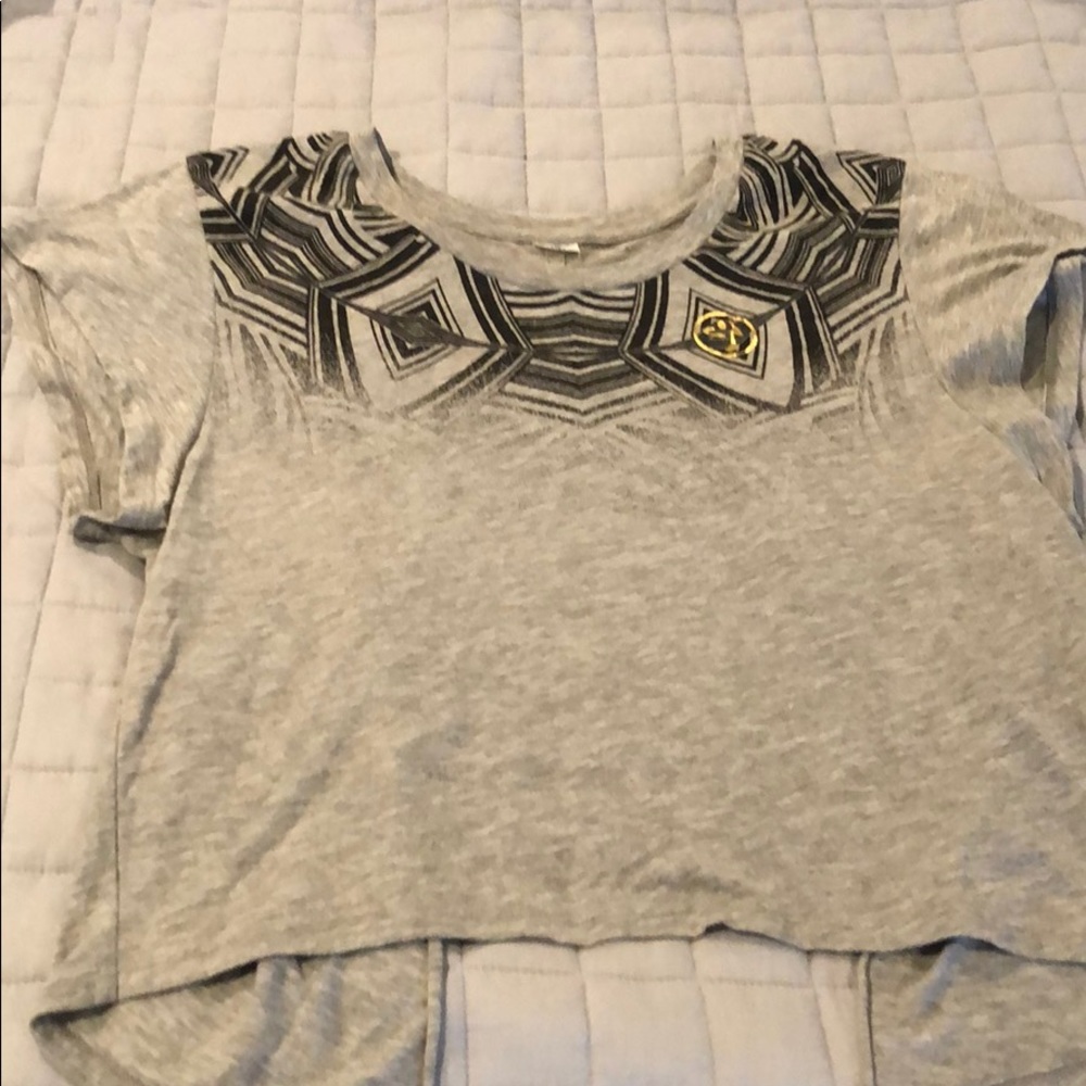 Zumba split back shirt